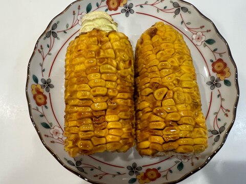 屋台の焼きとうもろこし